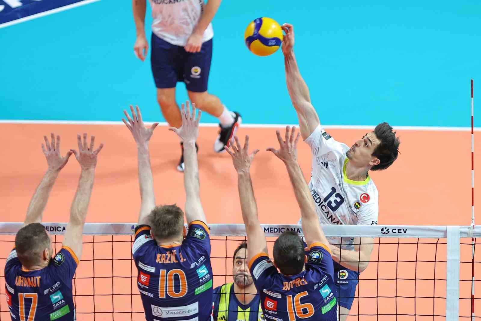 Fenerbah&ccedil;e, CEV Kupası&rsquo;ndan elendi
