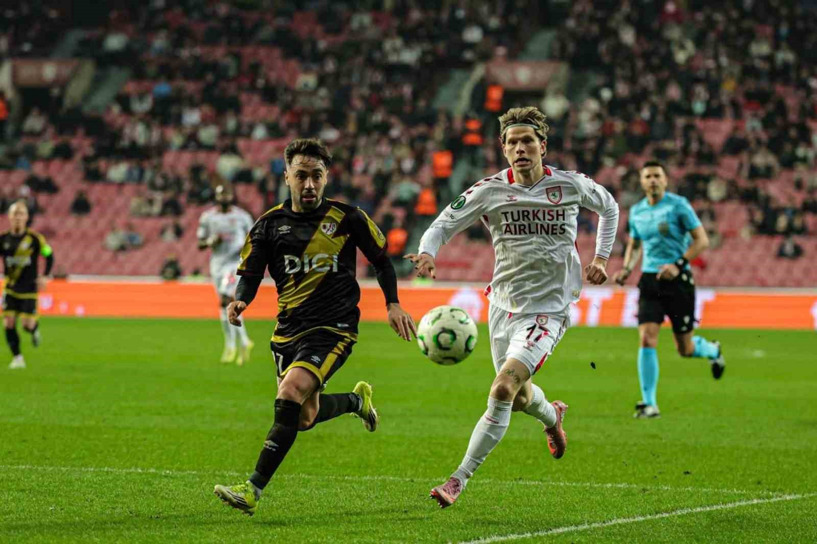 UEFA Konferans Ligi: Samsunspor: 1 - Rayo Vallecano: 3 (Ma&ccedil; sonucu)
