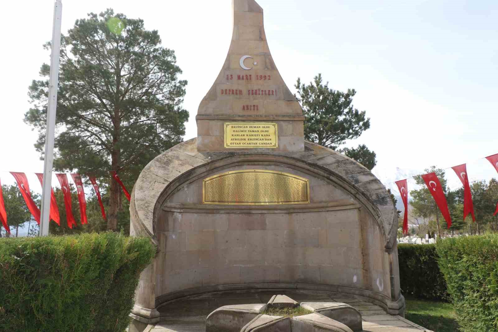 13 Mart 1992 Erzincan Depremi&rsquo;nin yıl d&ouml;n&uuml;m&uuml;
