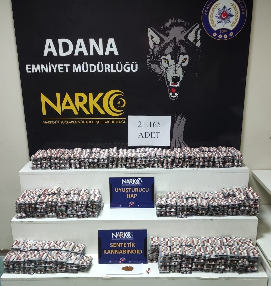 Adana’da uyuşturucu operasyonu: 2 kişi tutuklandı