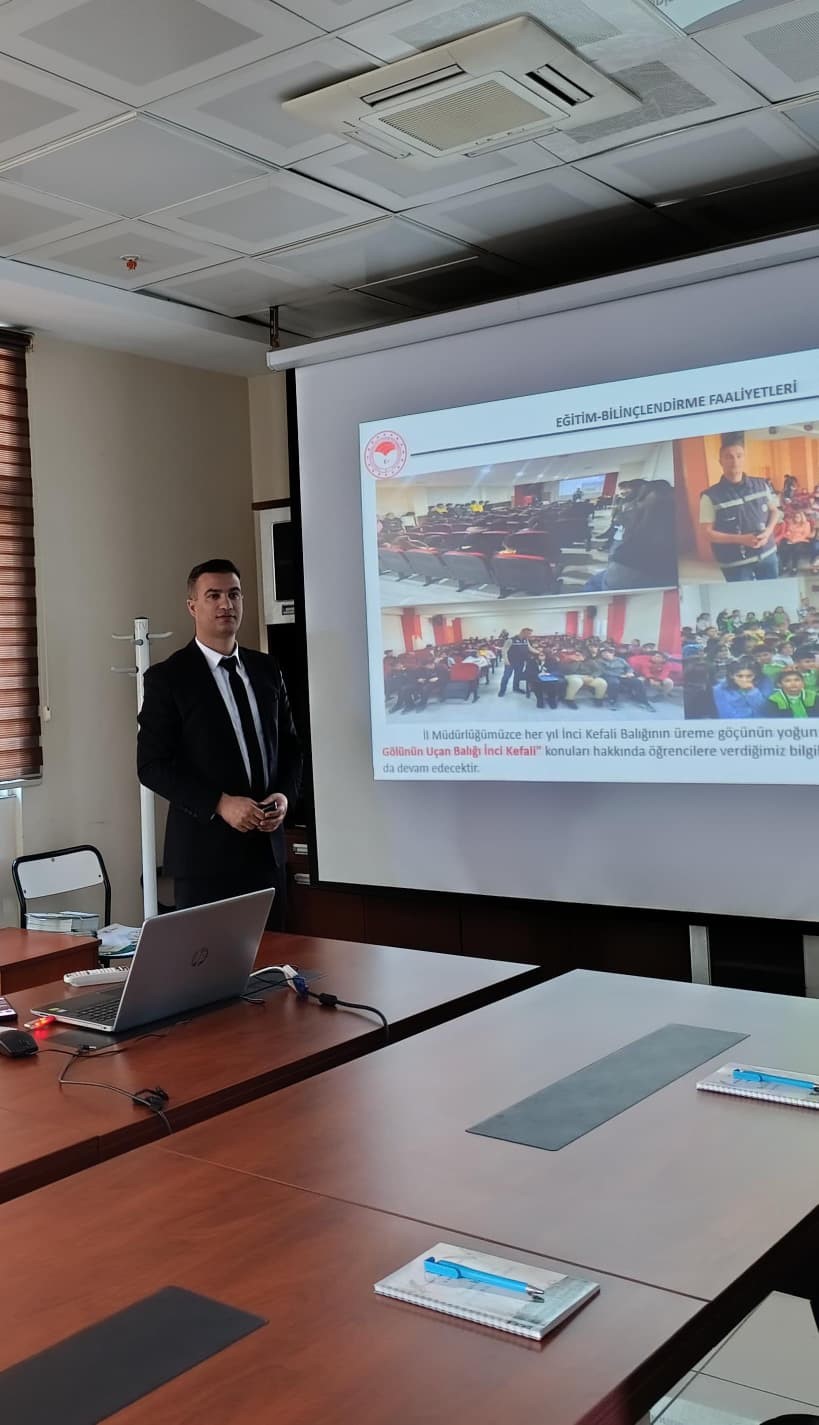 Van&rsquo;da inci kefali av yasağı &ouml;ncesi komisyon toplantısı yapıldı
