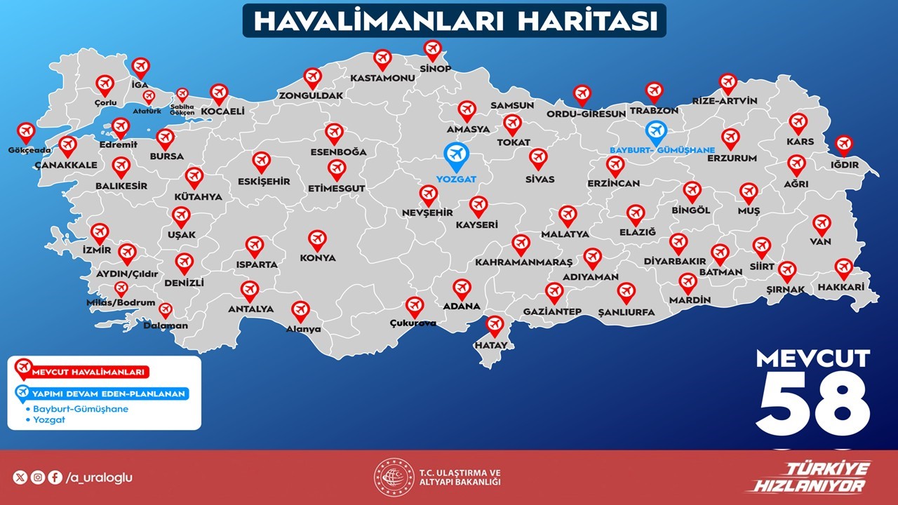 Bakan Uraloğlu: "Aydın &Ccedil;ıldır Havalimanı&rsquo;nı ticari u&ccedil;uşlara, yeniden yaparak a&ccedil;acağız"
