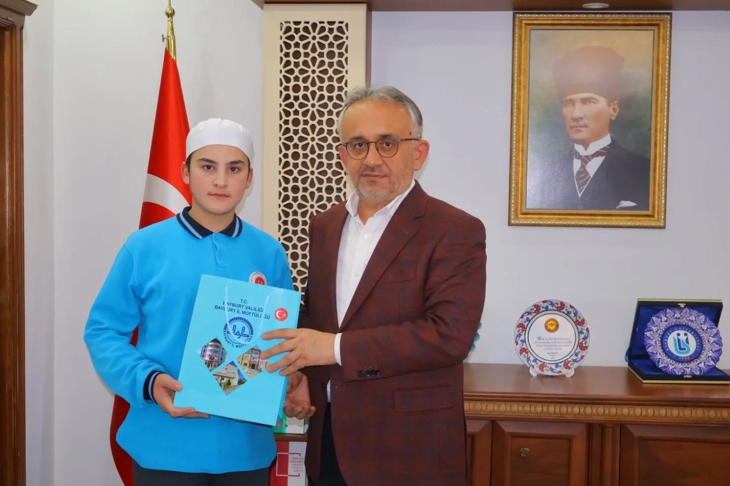 7 ayda hafızlık eğitimini tamamladı