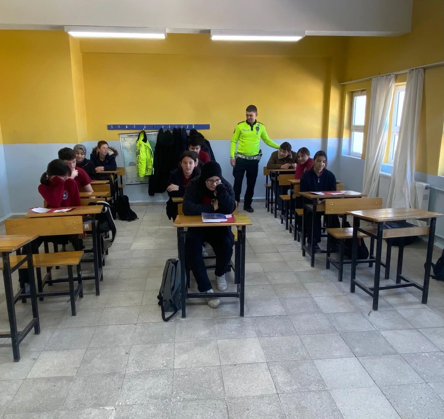 Bilecik&rsquo;te &ouml;ğrencilere trafik bilinci eğitimi
