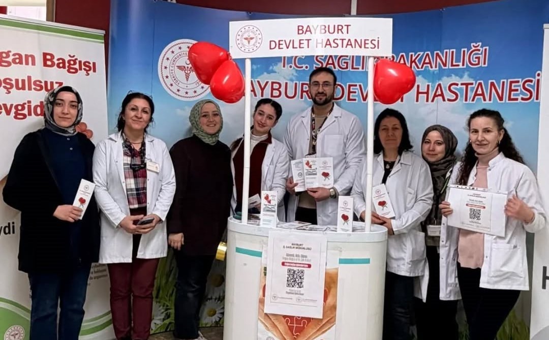 Bayburt&rsquo;ta vatandaşlar organ bağışı konusunda bilgilendirildi
