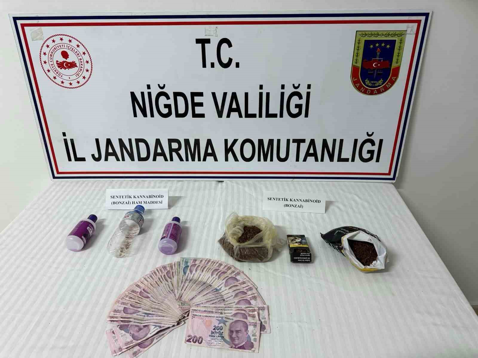 Niğde’de uyuşturucu operasyonu: 1 gözaltı