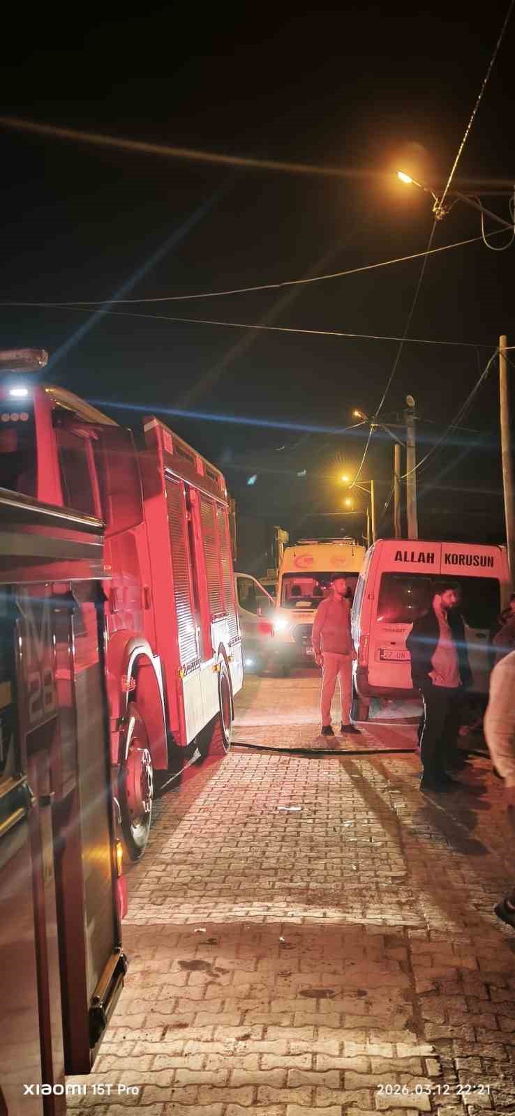 Mardin&rsquo;de m&uuml;stakil evde &ccedil;ıkan yangın s&ouml;nd&uuml;r&uuml;ld&uuml;
