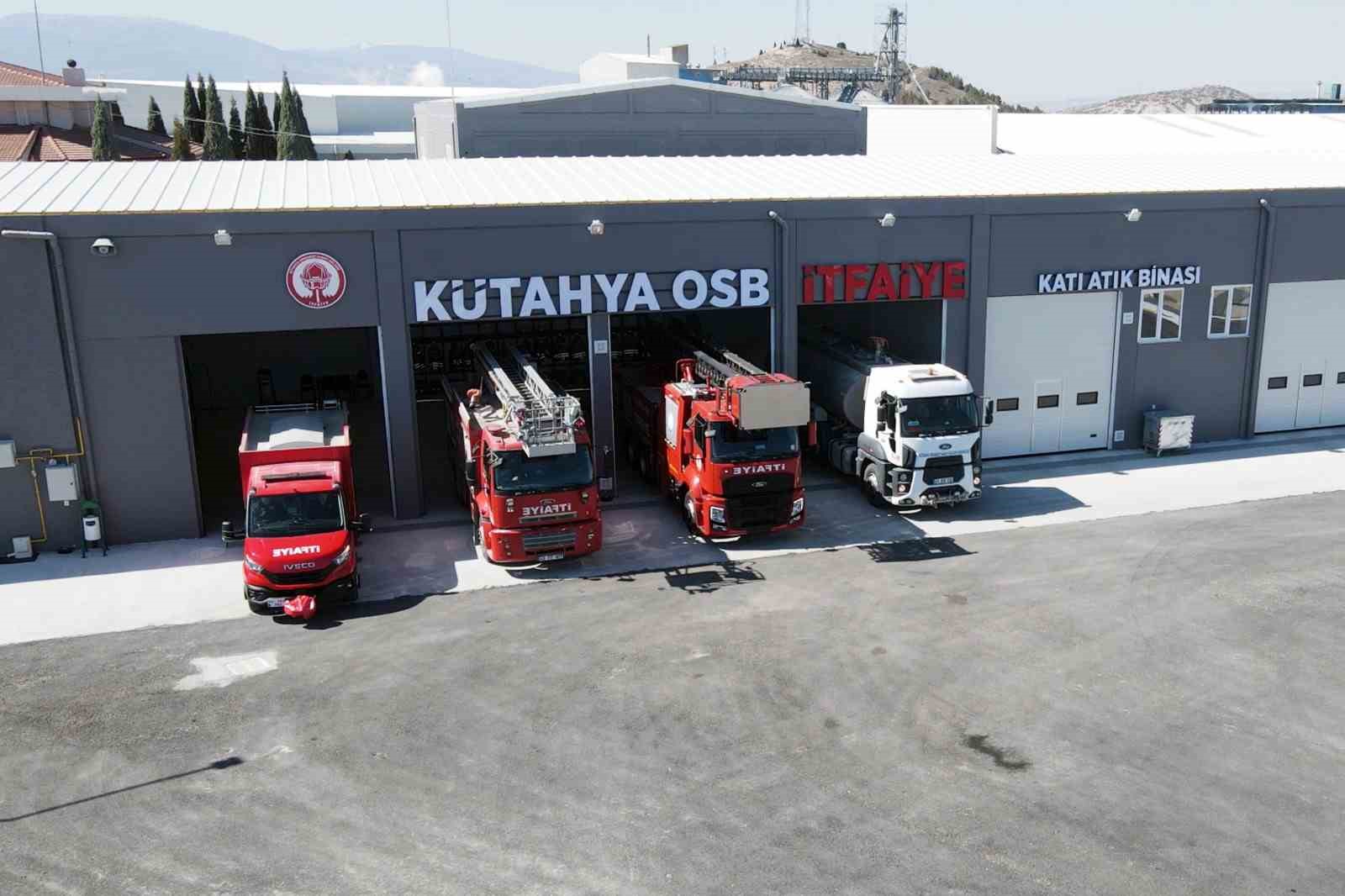 K&uuml;tahya OSB İtfaiyesi&rsquo;ne yeni ara&ccedil; takviyesi
