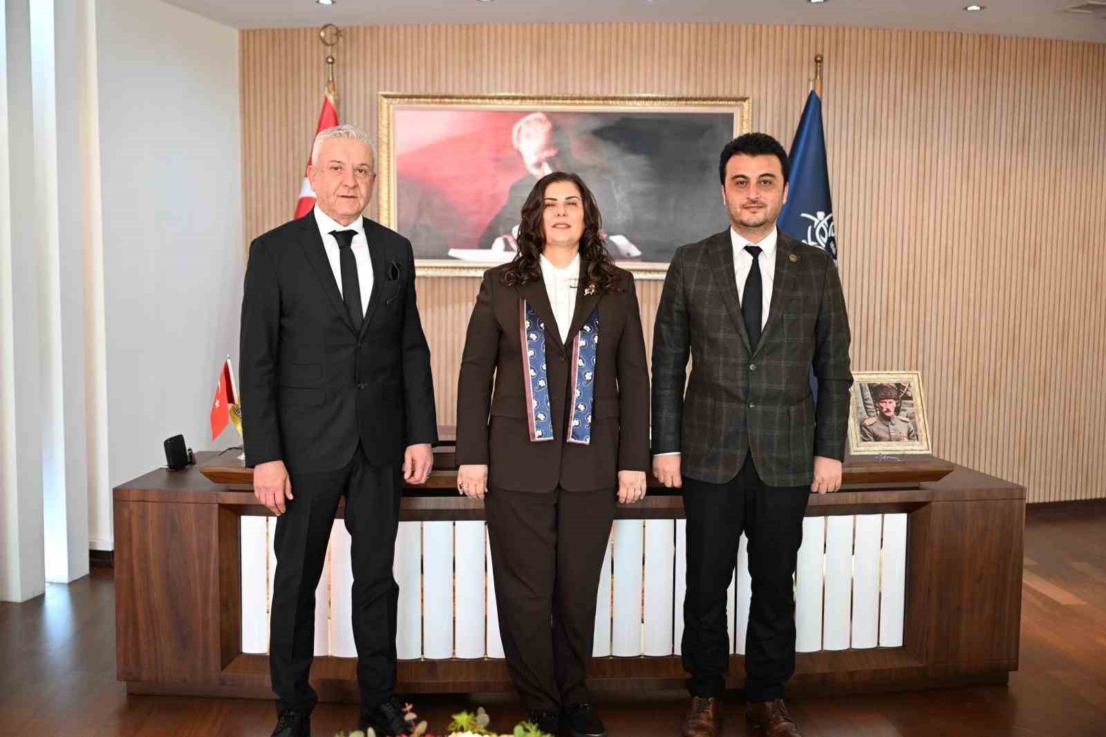 Başkan Çerçioğlu, TCDD İzmir yetkililerini ağırladı