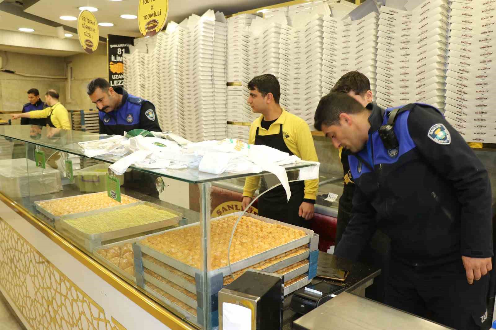 Bayram &ouml;ncesi tatlı denetimi
