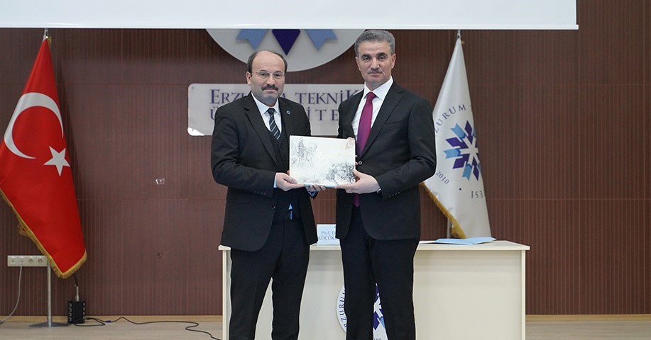 ET&Uuml;&rsquo;de "K&uuml;llerinden doğan şehir Erzurum" konferansı
