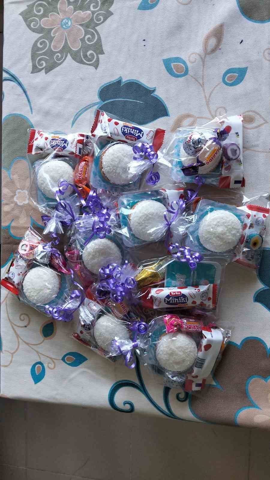 Okulda bayram geleneği yaşatıldı
