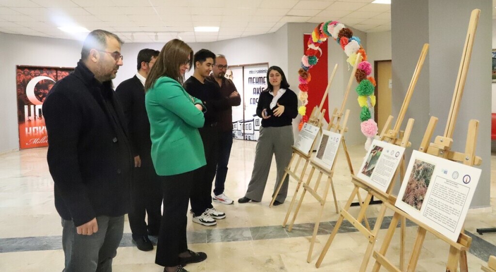 DP&Uuml;&rsquo;de "Doğadaki Matematiğin İzinde" sergisi a&ccedil;ıldı
