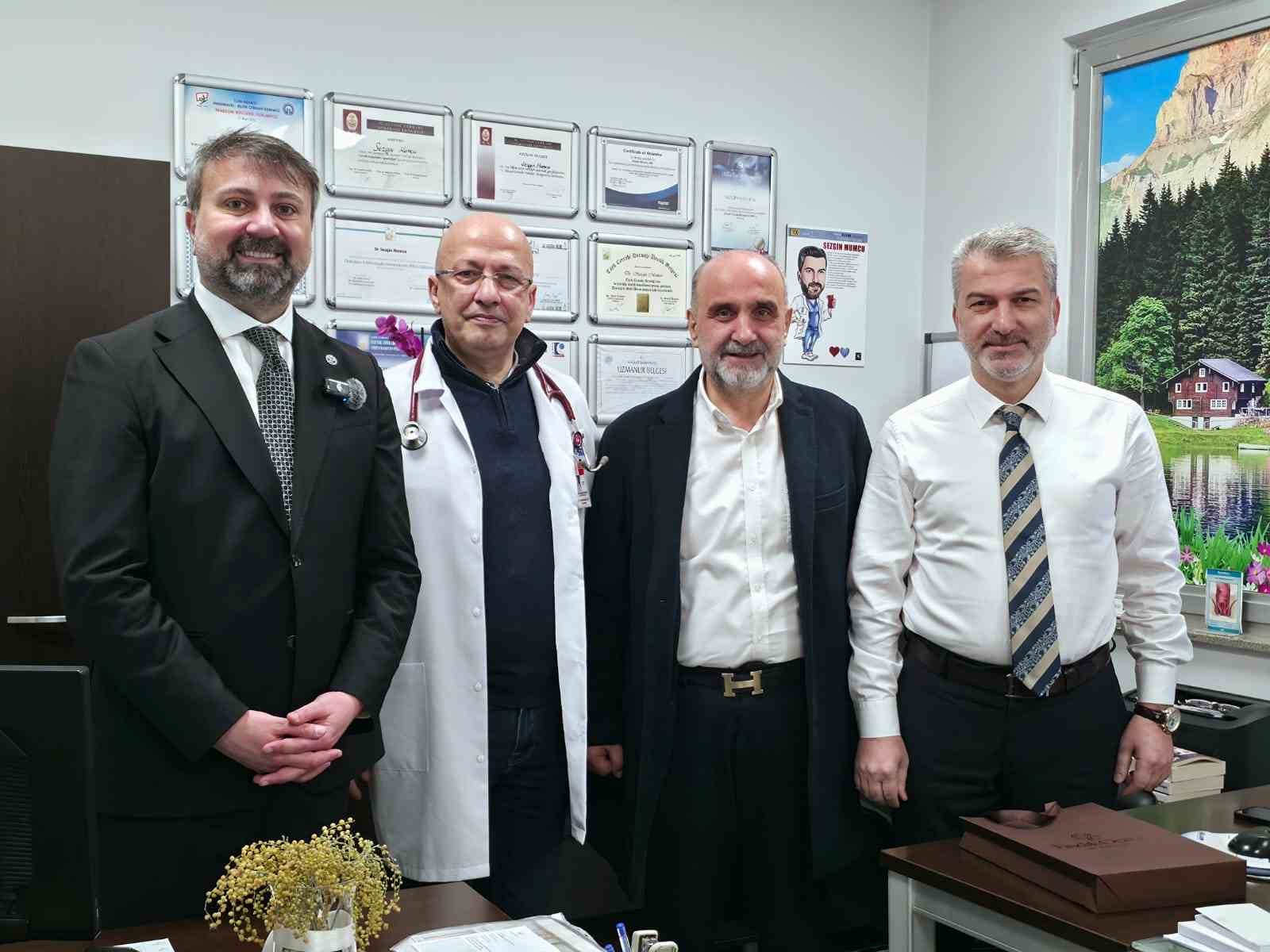 Trabzon&rsquo;da 14 Mart Tıp Bayramı kutlamaları
