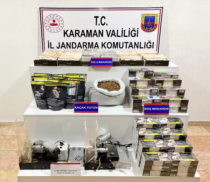 Karaman&rsquo;da ka&ccedil;ak alkol ele ge&ccedil;irildi
