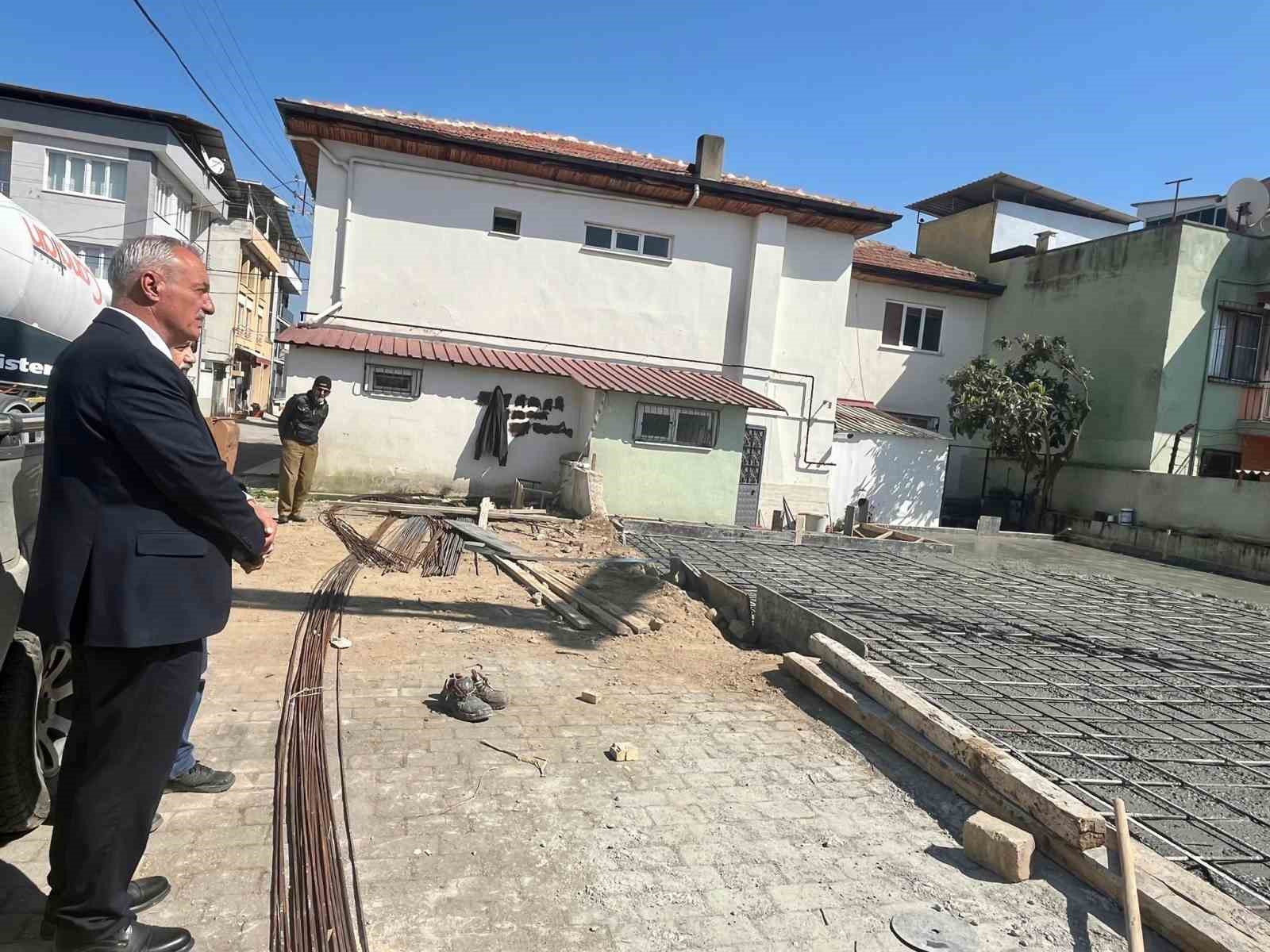 Sultanhisar&rsquo;da Acil Sağlık İstasyonu binasının temeli atıldı
