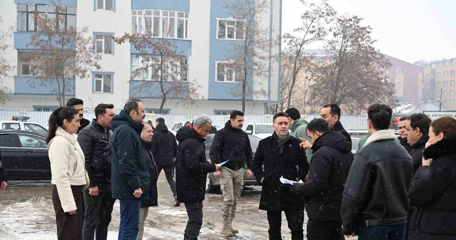 Ağrı Emniyet M&uuml;d&uuml;r&uuml; &Ouml;nder, Nevruz kutlamaları &ouml;ncesi g&uuml;venlik tedbirlerini denetledi
