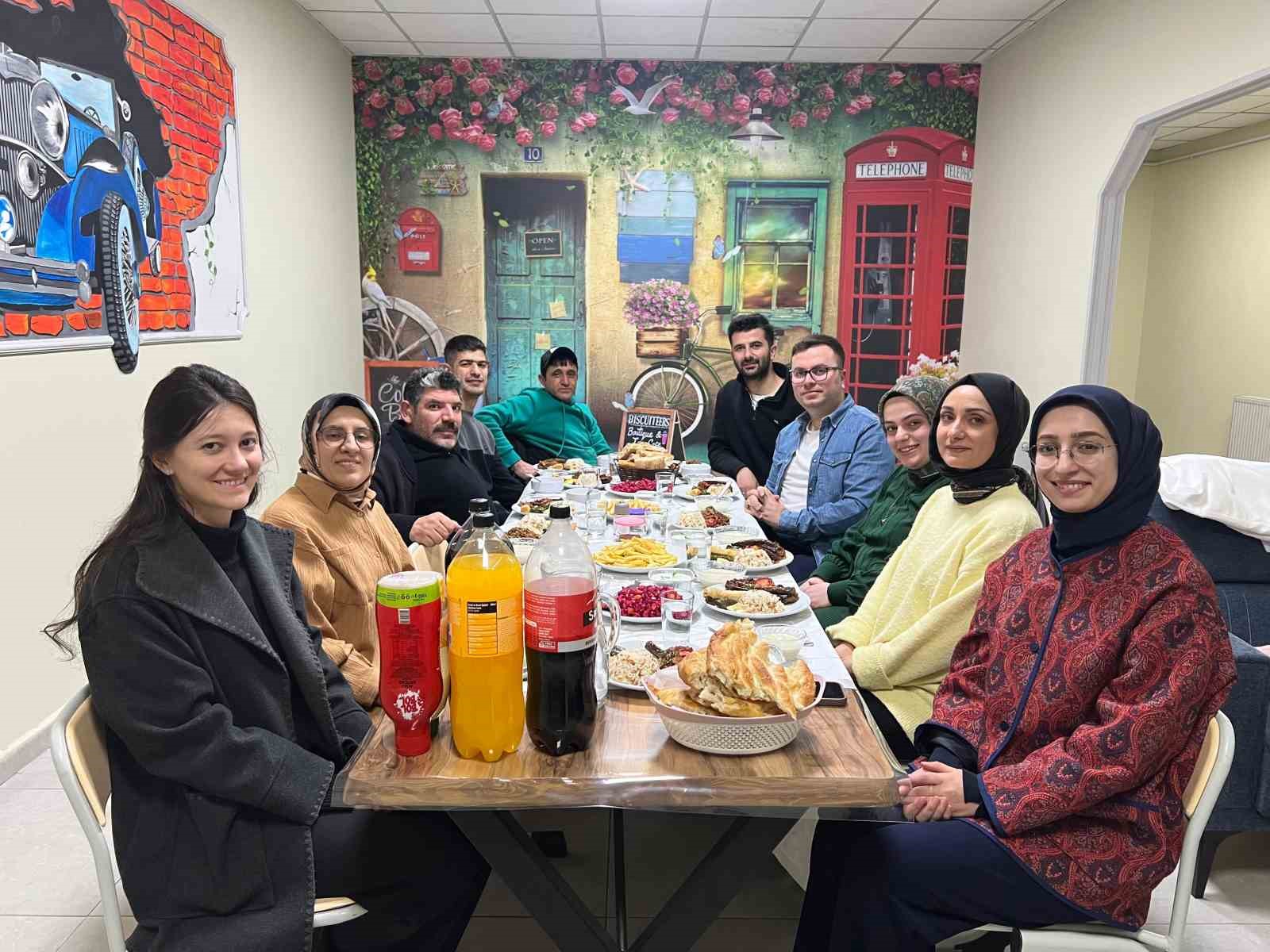 Erzurum’da anlamlı iftar: Engelli vatandaşın hayali gerçek oldu