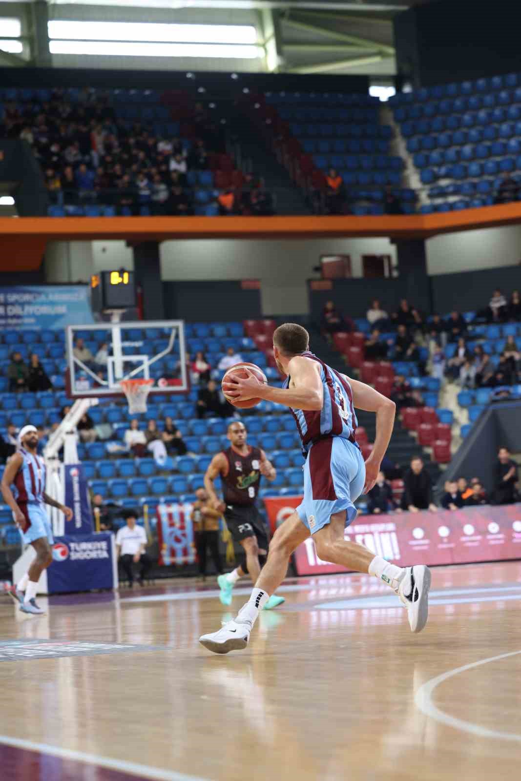 Basketbol Süper Ligi: Trabzonspor: 96 - Manisa Basket: 92