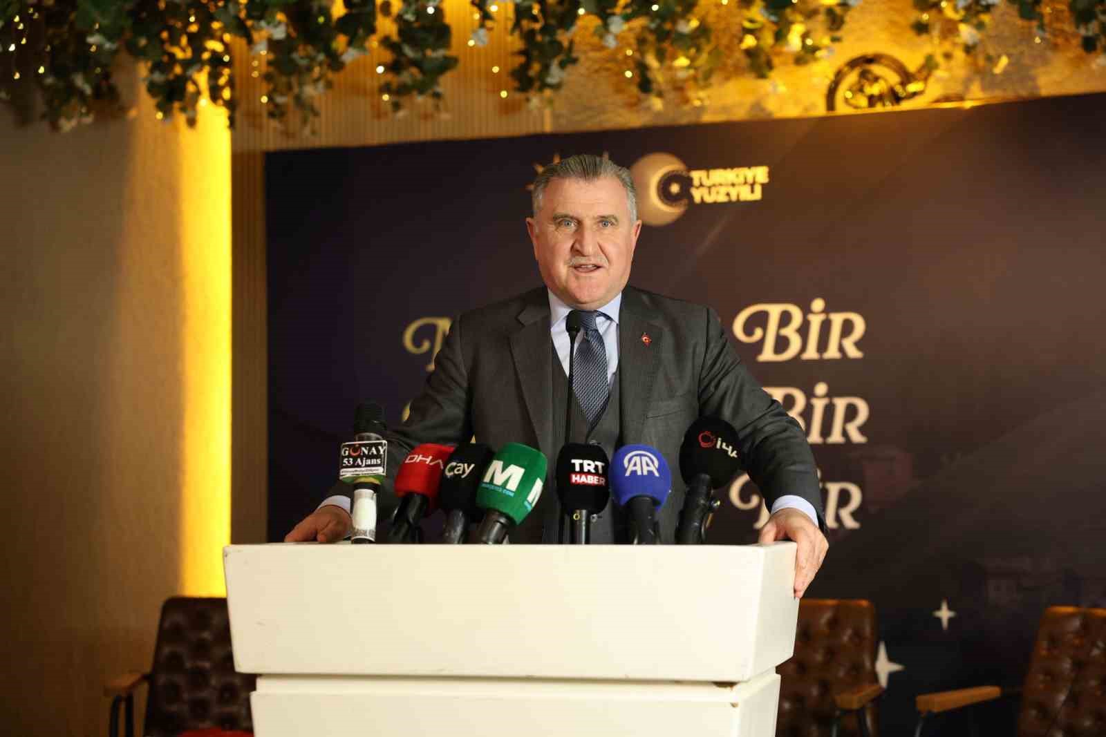 Bakan Osman Aşkın Bak: "Bu millete hizmet etmeye devam edeceğiz"