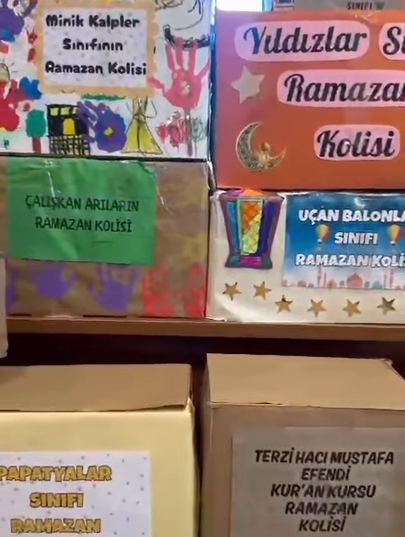 Kur&rsquo;an kursu &ouml;ğrencilerinden ihtiya&ccedil; sahiplerine &lsquo;Ramazan&rsquo; desteği
