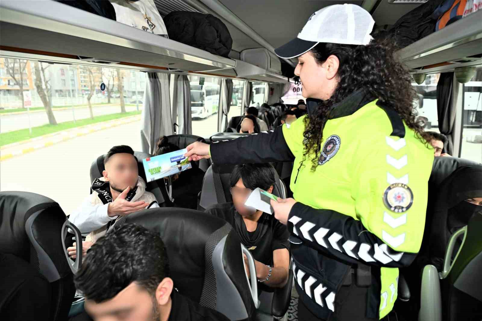 Batman’da bayram öncesi trafik bilgilendirme faaliyeti