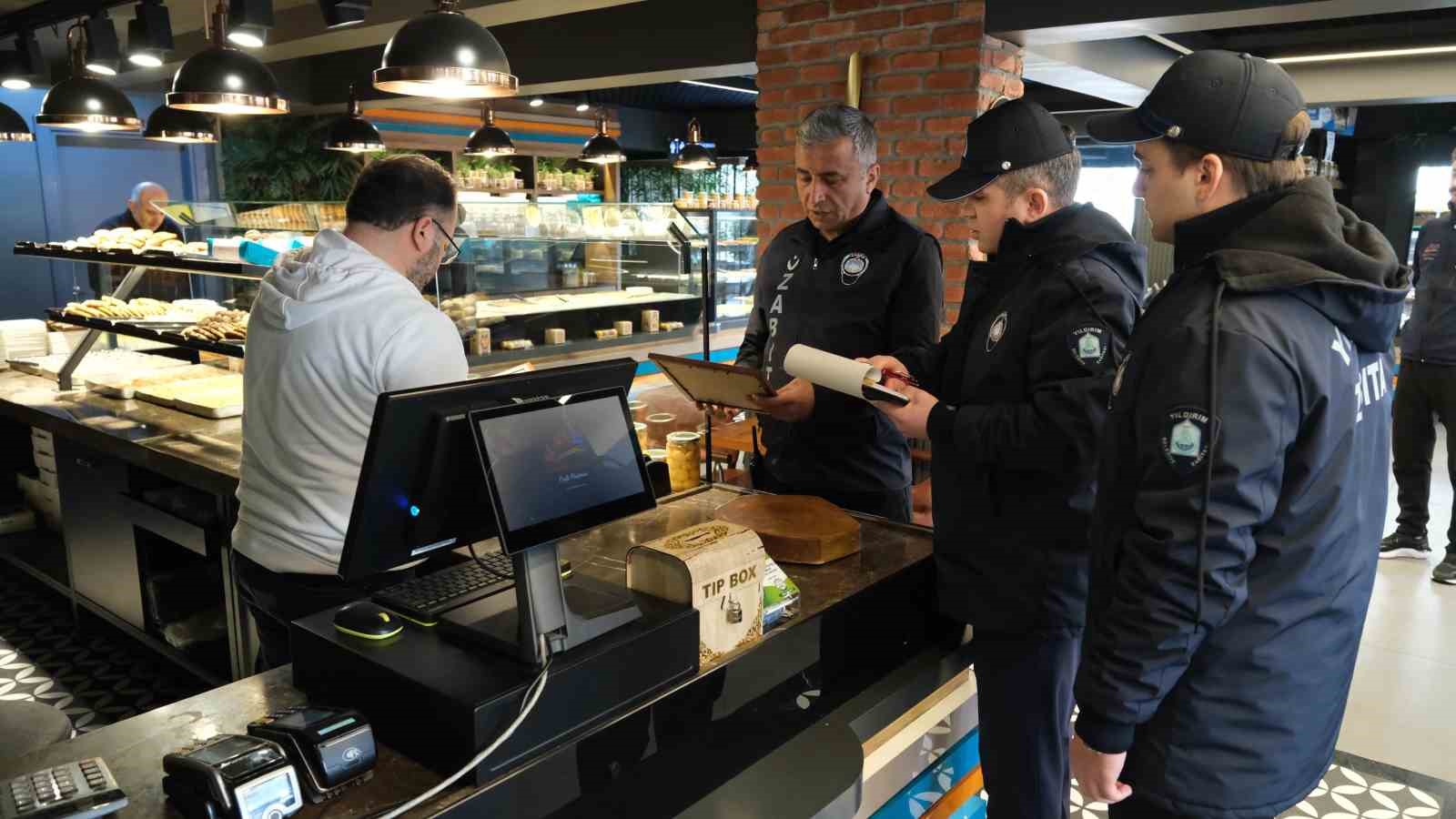 Yıldırım’da fırınlara denetim