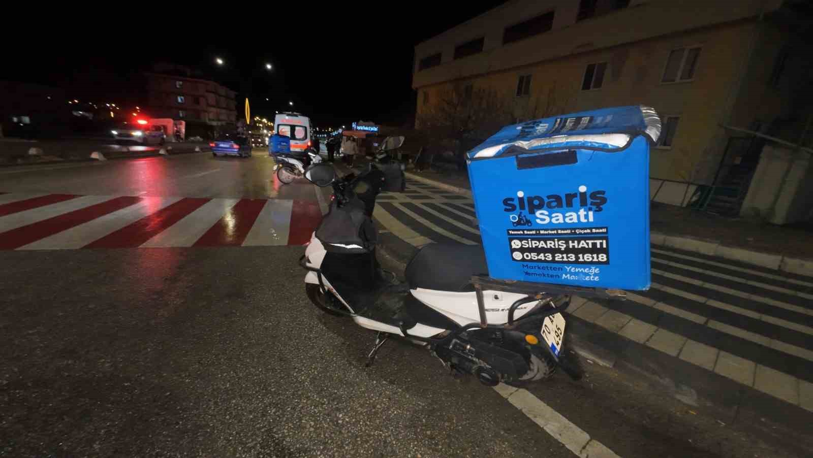 Karaman&rsquo;da motosiklet kazası: 1 yaralı
