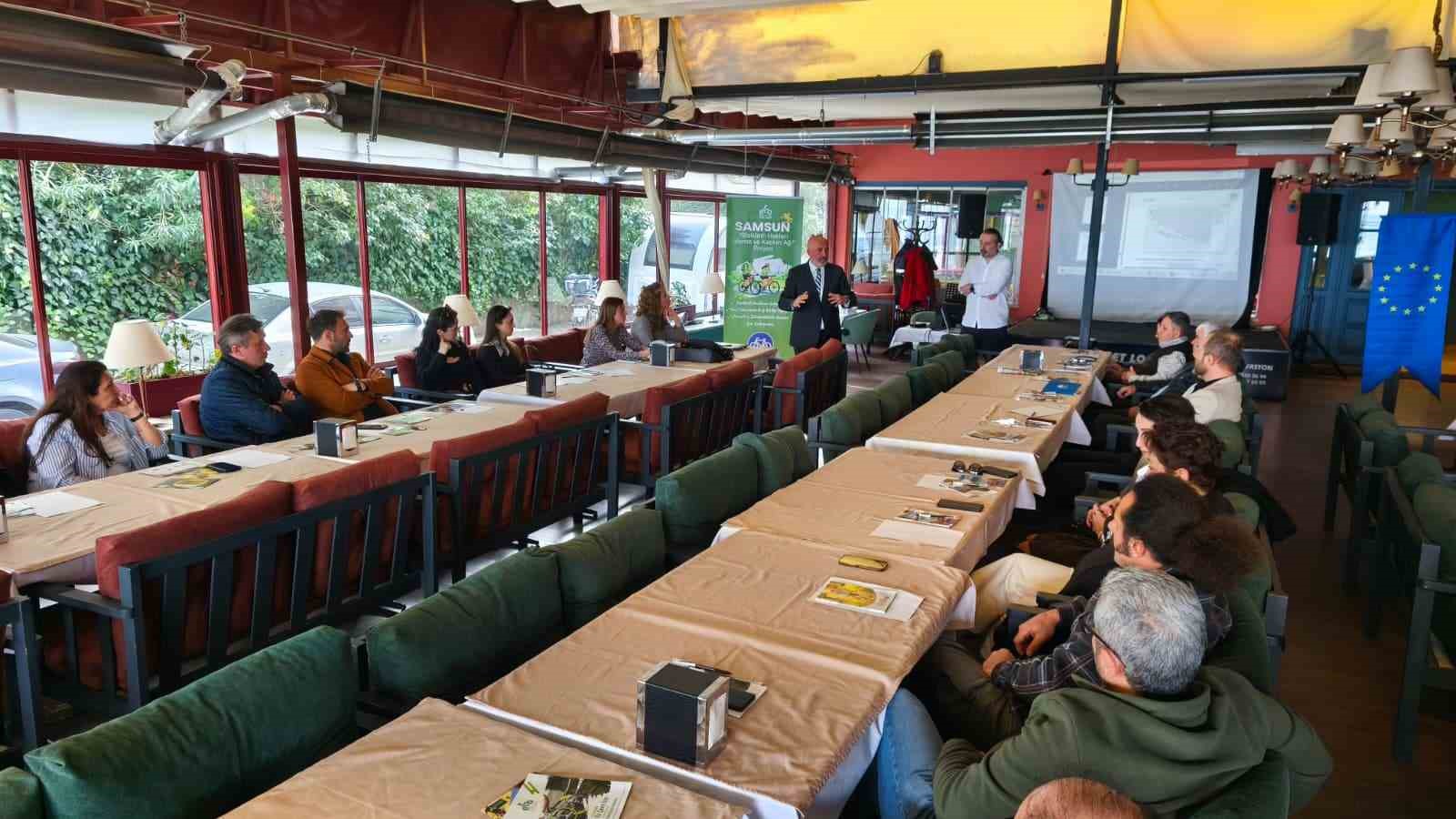 Samsun&rsquo;da, &lsquo;Bisiklet Bir Ulaşım Hakkıdır&rsquo; &ccedil;alıştayı
