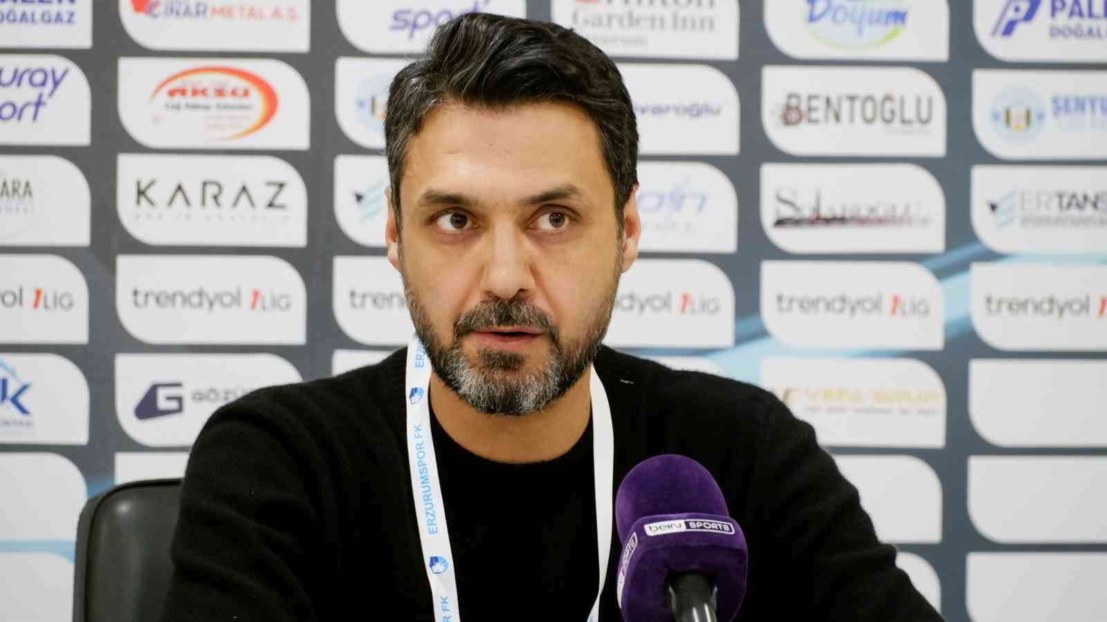 Erzurumspor FK - Hatayspor maçının ardından