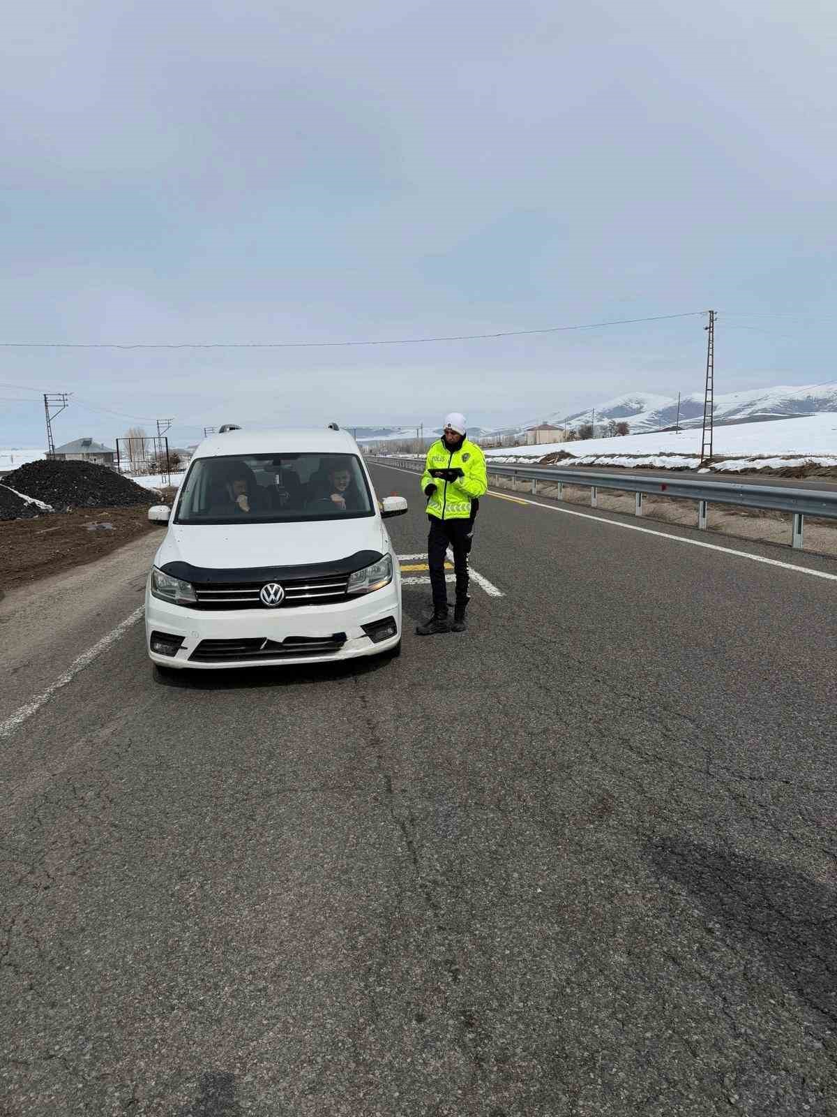 Patnos&rsquo;ta bayram &ouml;ncesi trafik denetimleri artırıldı
