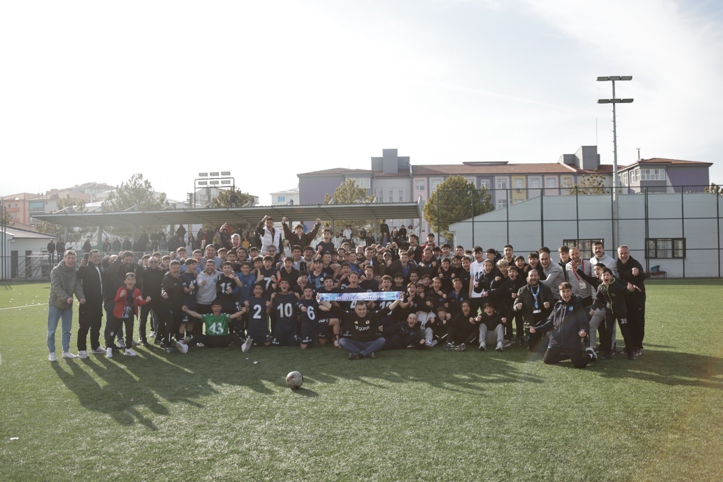 Kütahyaspor U-15 takımı namağlup şampiyon oldu