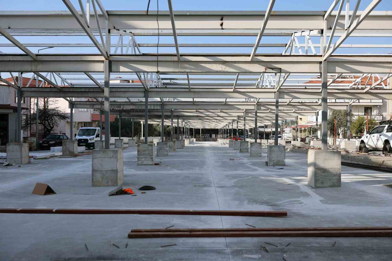 Yatağan Pazaryeri&rsquo;ne Muğla B&uuml;y&uuml;kşehir dokunuşu
