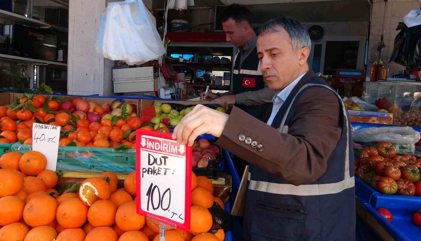Mersin’de bayram öncesi fahiş fiyatın önüne geçmek için denetim