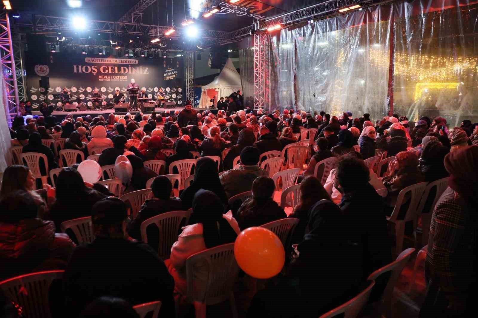 Kağıthane&rsquo;de hafta sonu Ramazan etkinliklerine yoğun ilgi
