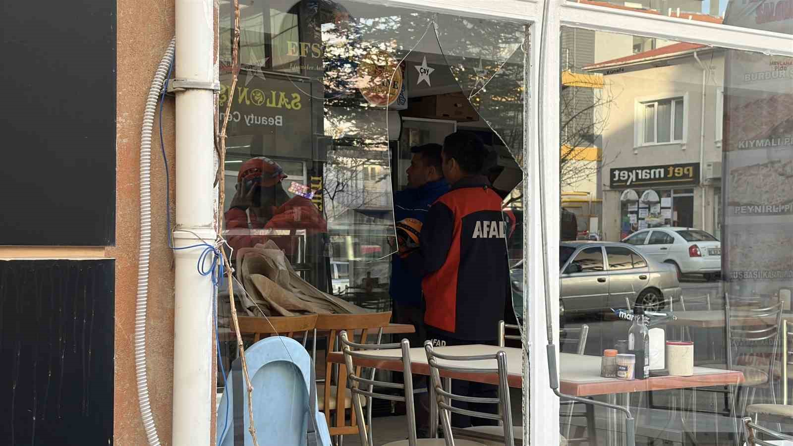 Burdur&rsquo;da pide salonunda doğalgaz patlaması: 1 yaralı
