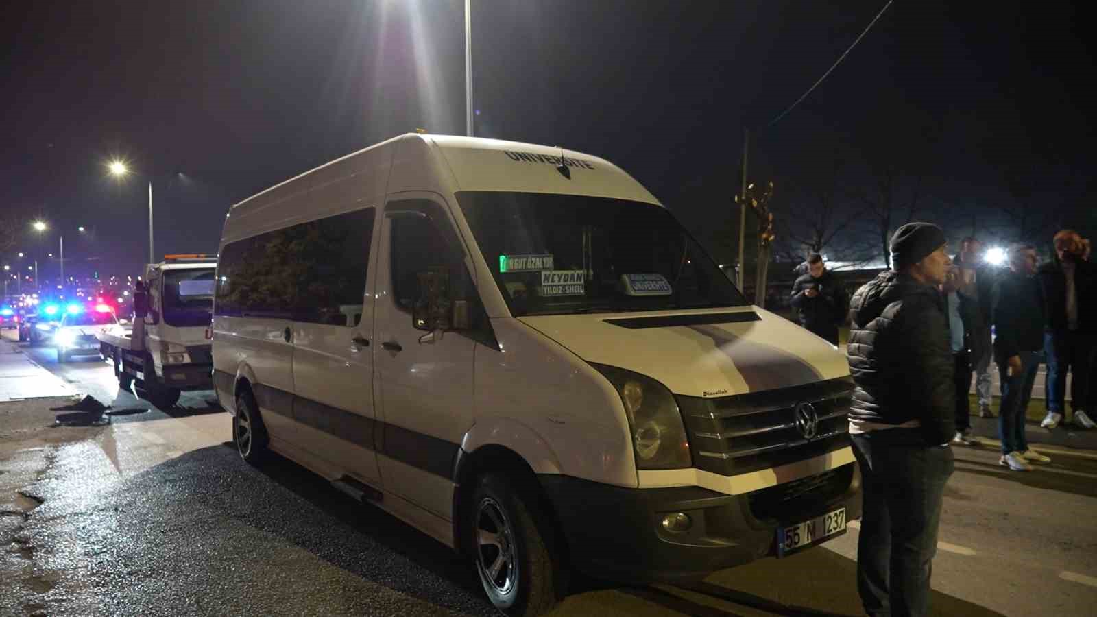 Samsun&rsquo;da minib&uuml;s motosikletle &ccedil;arpıştı: 1 &ouml;l&uuml;, 1 yaralı
