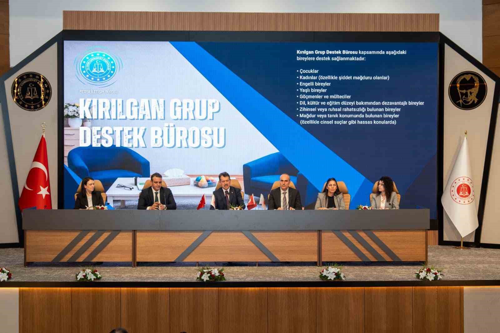 İzmir’de adli destek ve mağdur hizmetleri toplantısı yapıldı