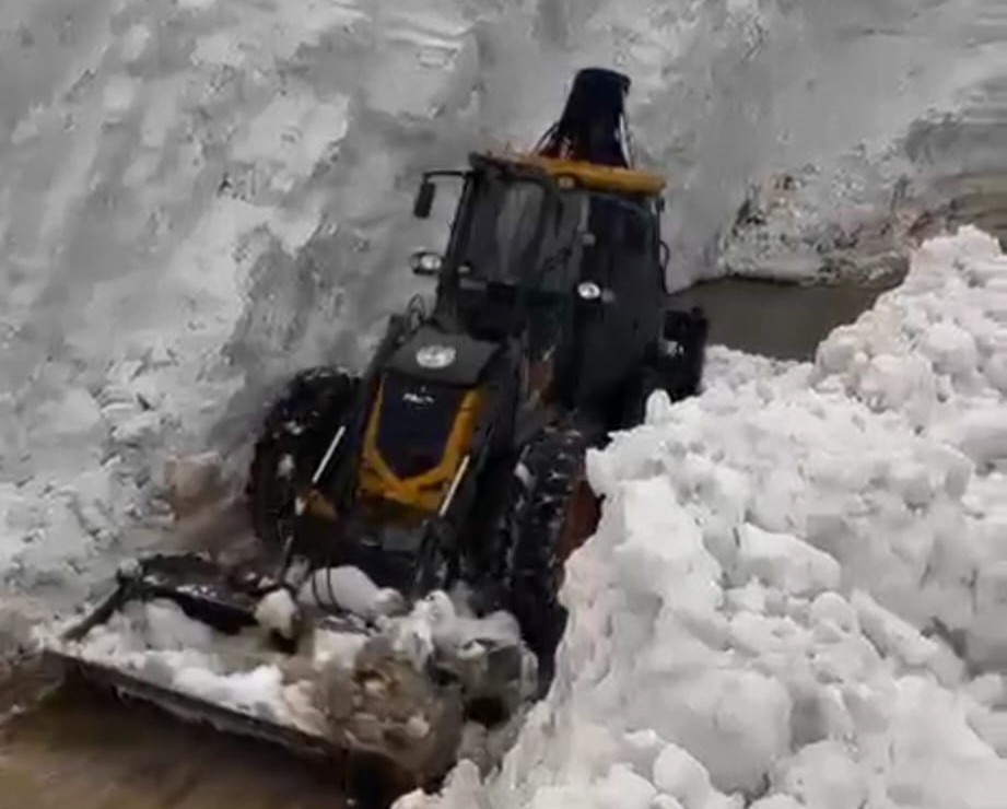 Bitlis’te çığ ve heyelan meydana geldi