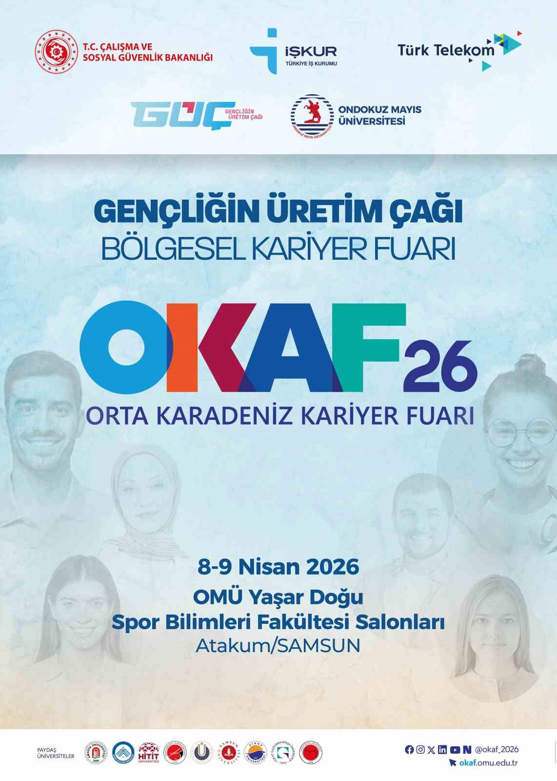 Orta Karadeniz Kariyer Fuarı 8-9 Nisan&rsquo;da Samsun&rsquo;da
