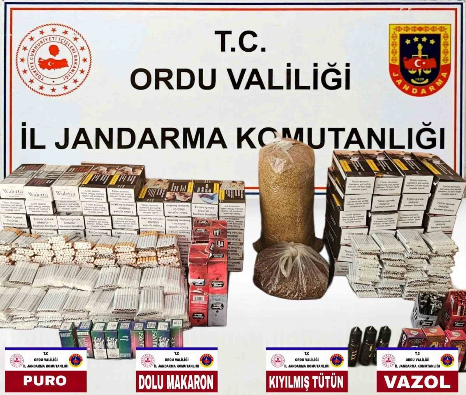 Ordu&rsquo;da jandarma aranan 49 ş&uuml;pheliyi yakaladı: 19 tutuklama
