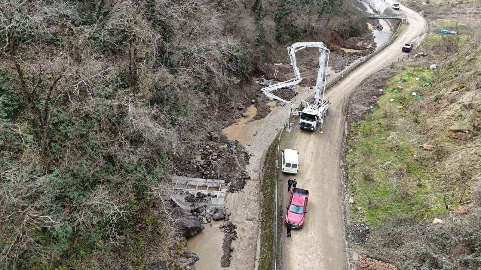 Trabzon Sera Vadisi&rsquo;ndeki taşkın riskine karşı &ouml;nlem alınıyor
