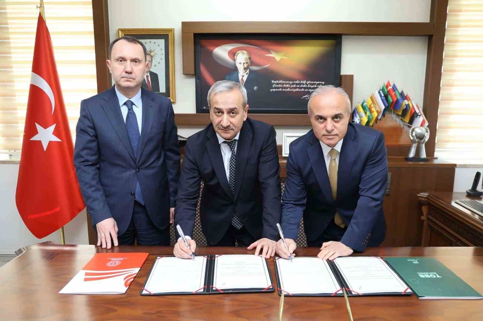 KB&Uuml; mesleki eğitimde iş birliği &ccedil;alışmalarını s&uuml;rd&uuml;r&uuml;yor
