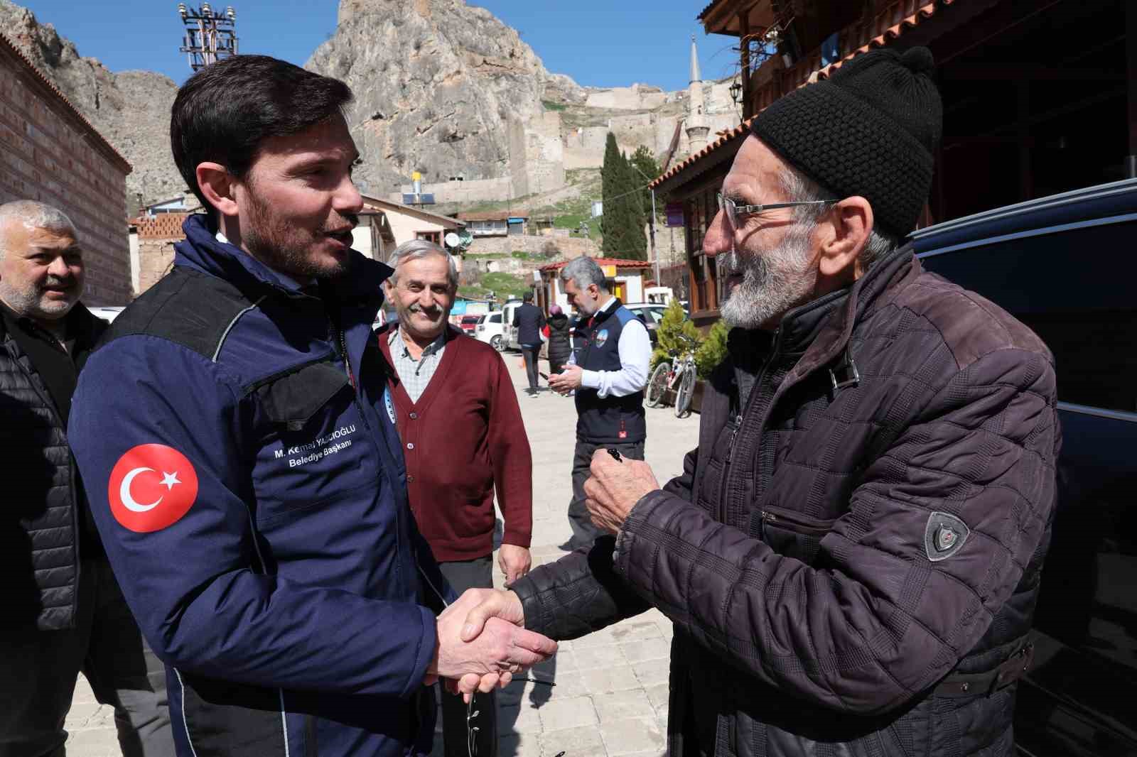 Başkan Yazıcıoğlu: "Tokat i&ccedil;in durmadan &ccedil;alışıyoruz
