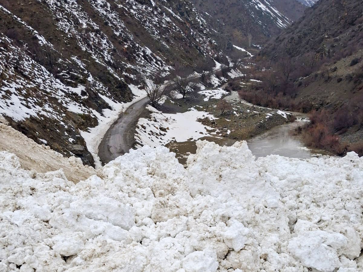 &Ccedil;atak&rsquo;ta &ccedil;ığ d&uuml;şt&uuml;: 1 mahalle ve 8 mezraya ulaşımı sağlanamıyor
