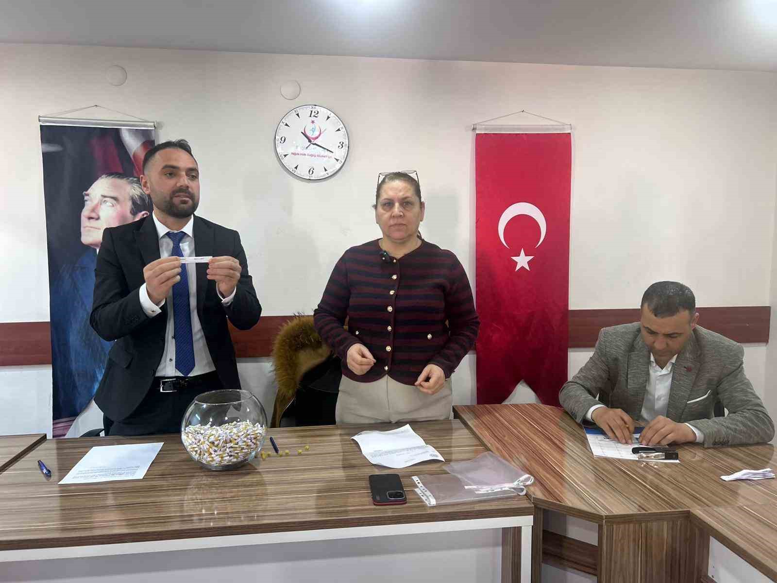 Niğde’de 70 kişilik işçi alımı için kura çekimi yapıldı