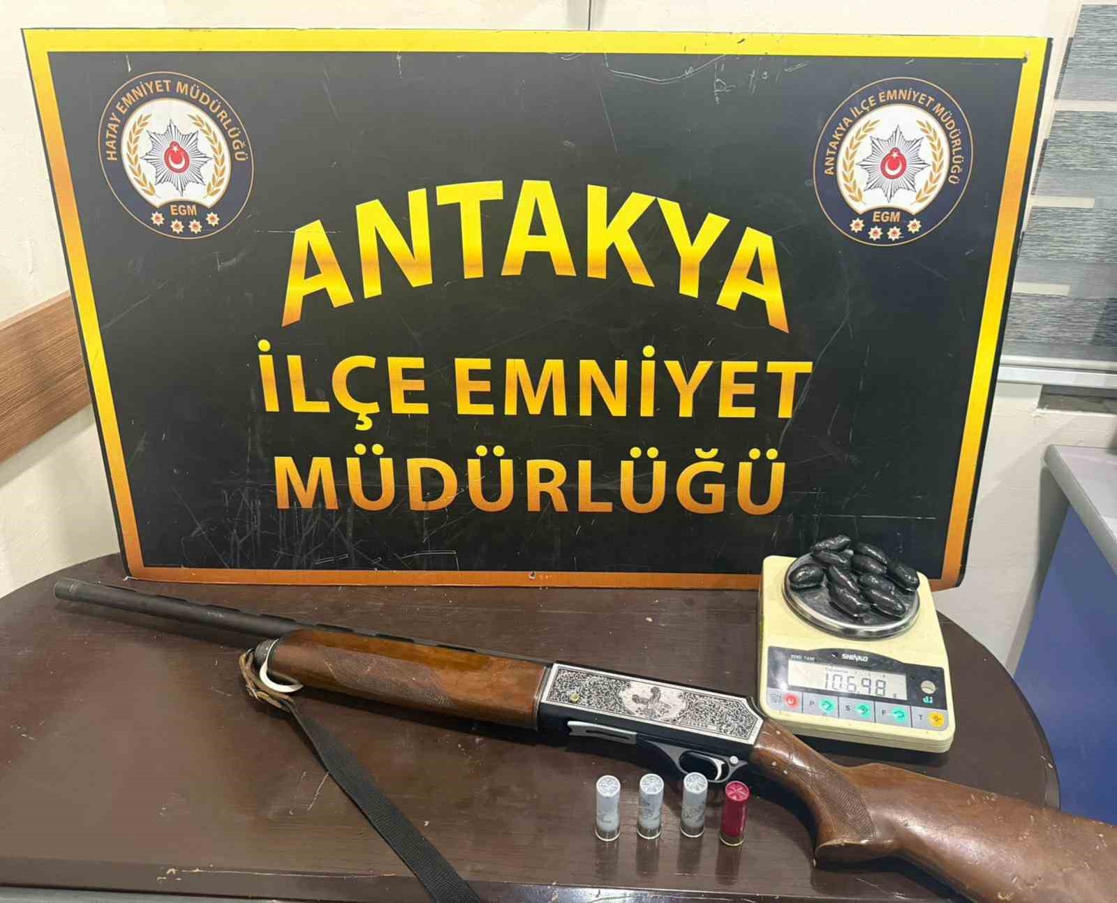 Antakya’da uyuşturucu taciri tutuklandı