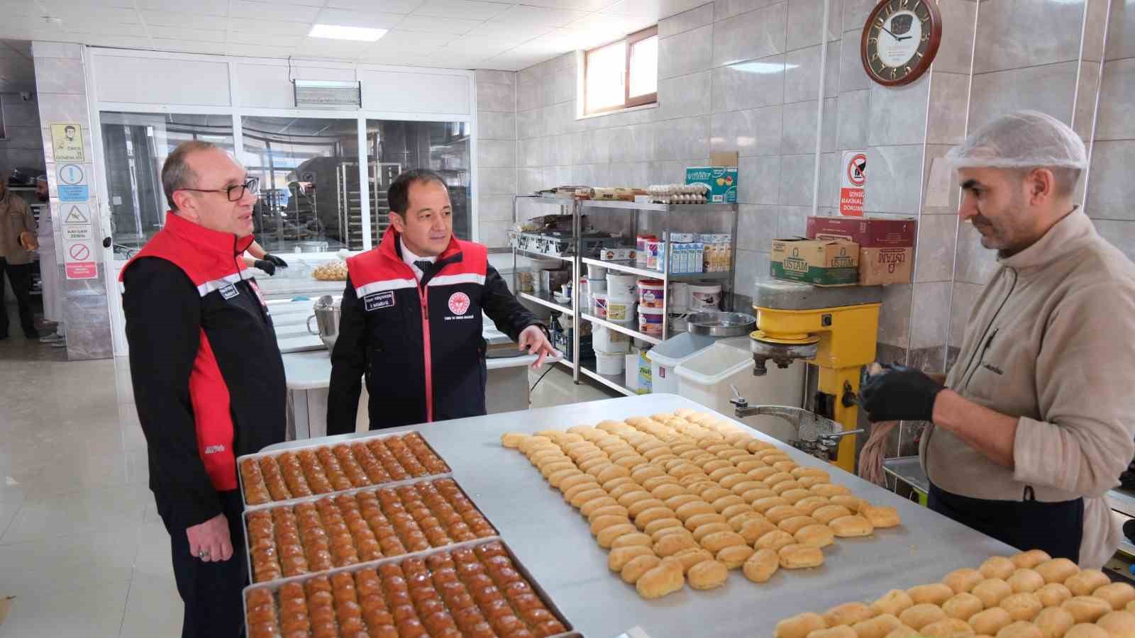 Erzincan&rsquo;da bayram &ouml;ncesi gıda denetimleri sıklaştırıldı
