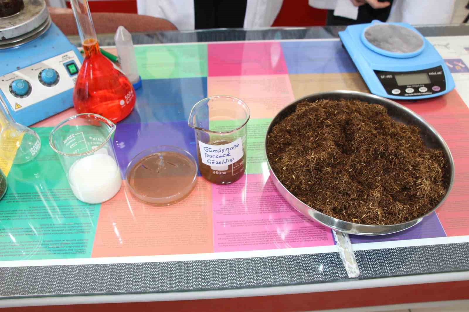 &Ccedil;ay atığından antibakteriyel &uuml;r&uuml;n geliştirdiler
