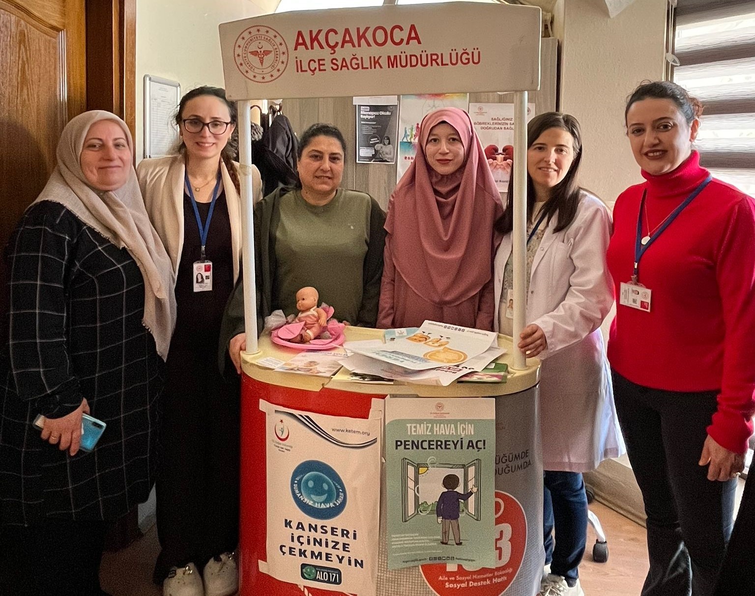 Kursiyerlere sağlık eğitimi verildi
